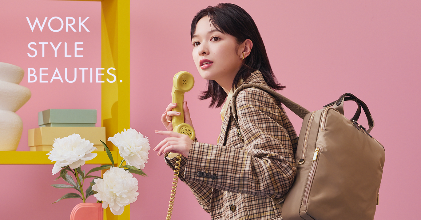 働く女性に向けた「WORK STYLE BEAUTIES.」の広告クリエイティブを継続制作